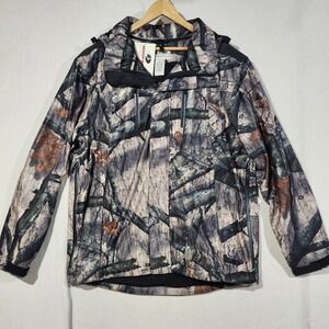 LL Bean Ridge Runner Storm Series Mossy Oak Treestand Camo Jacket Mens Large NEW